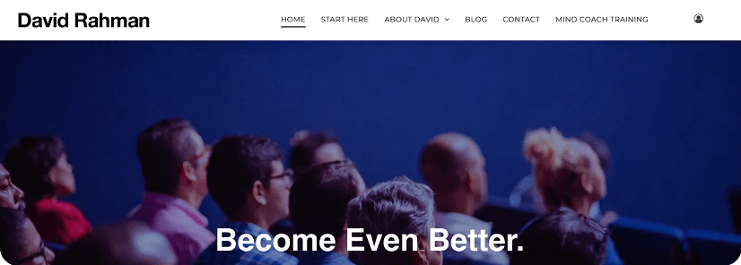 David Rahman Website