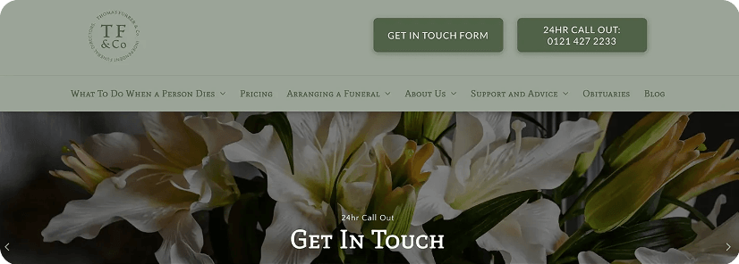 TF&Co Website